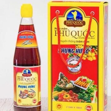 Cặp 2 chai nước mắm Phụng Hưng cốt nhĩ 700ml 40 độ đạm