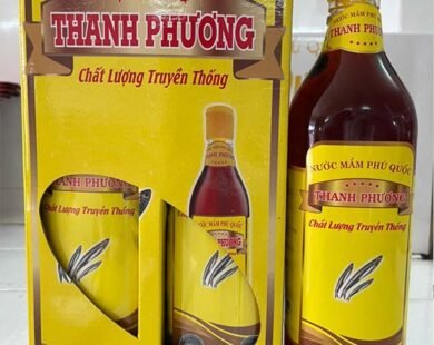 Cặp 2 Chai Nước Mắm Thanh Phương Cốt Nhĩ 650ml 40 Độ Đạm