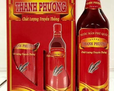 Cặp 2 Chai Nước Mắm Thanh Phương Cốt Nhĩ 650ml 43 Độ Đạm